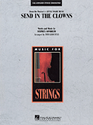 Send in the Clowns Orchestra sheet music cover Thumbnail